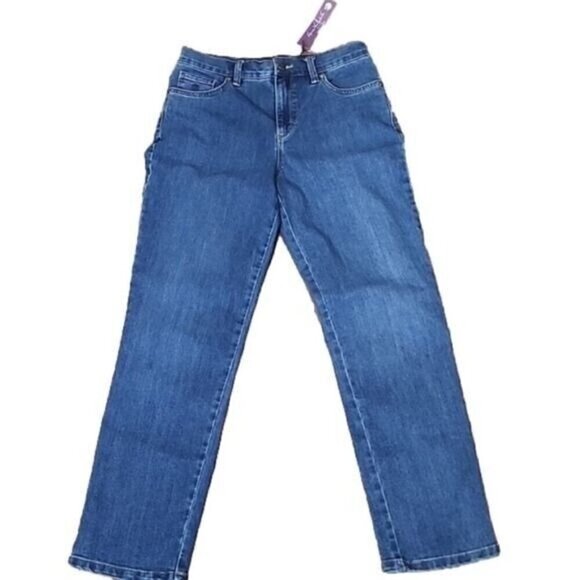 Gloria Vanderbilt Jeans Amanda Original Slimming Mid-rise Short NWT Women's 6 - Picture 1 of 9